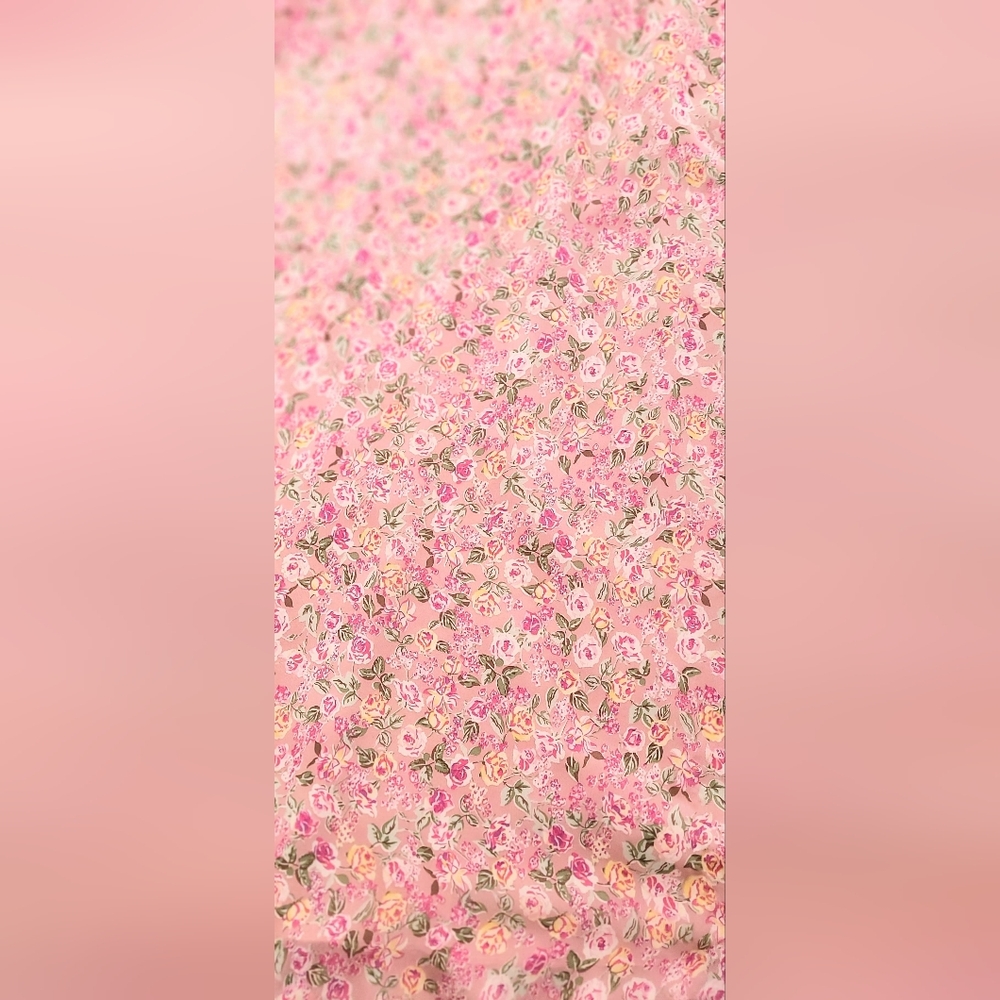 NWT!Floret Studios Ruffle Side Tie Floral Women's Midi Dress L(fits Like Medium) - Picture 9 of 16